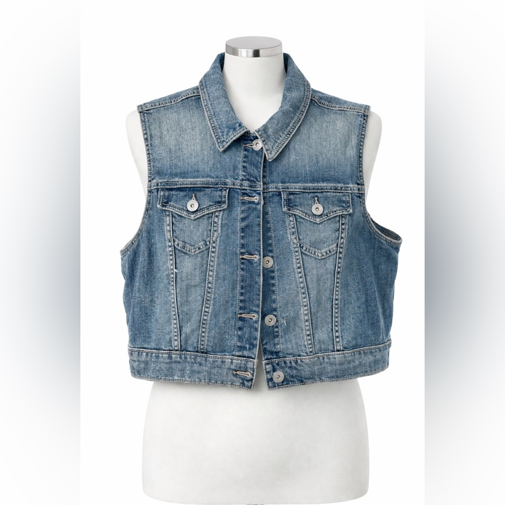 Torrid Blue Denim Vest